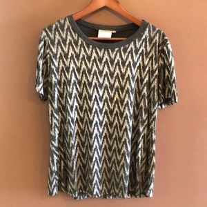 SOLD Anthropologie Dantelle  T-Shirt Size: Large